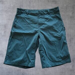 Oakley Terrain Performance Shorts Mens 33 Teal Golf Hiking Stretch Tech Gorpcore